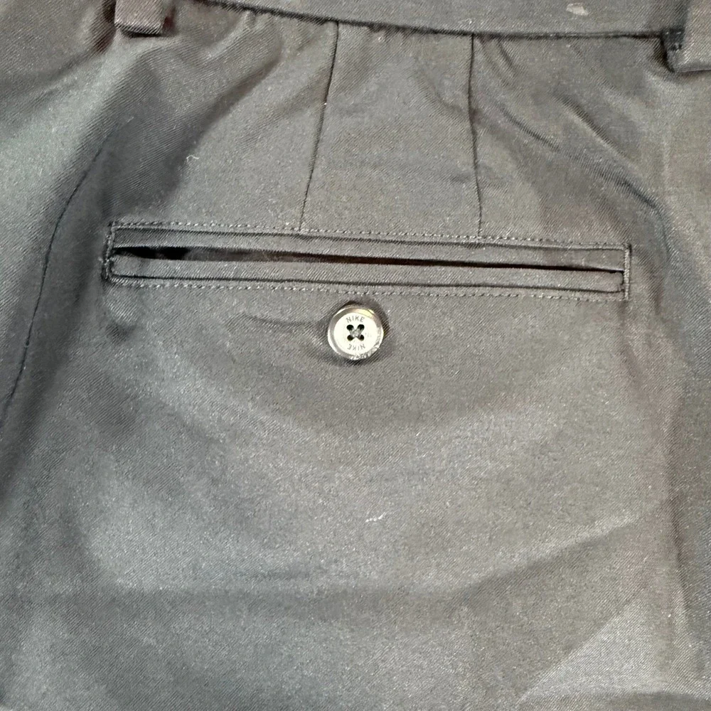 Nike Dri-FIT Golf Shorts Mens 38 Black Flat Front Performance Stretch Activewear